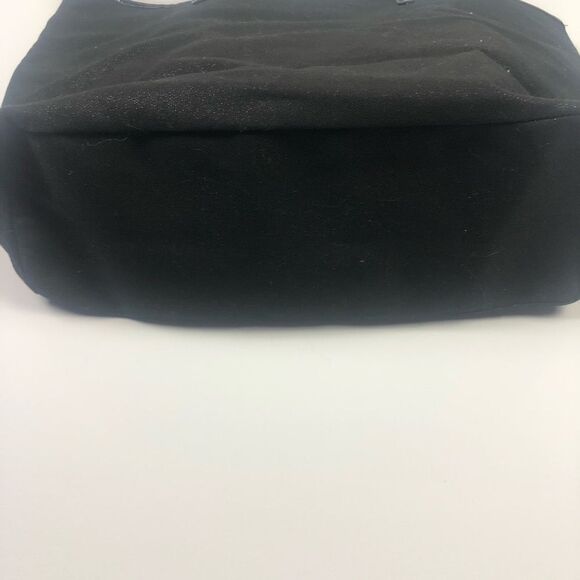 VICTORIA’S SECRET | Black Shimmer Tote Bag & Pouch - Picture 4 of 6